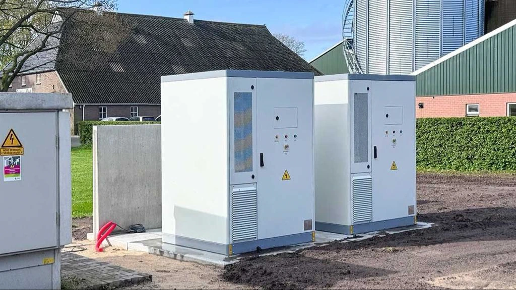 PV opslag en batterij voor agrarisch bedrijf